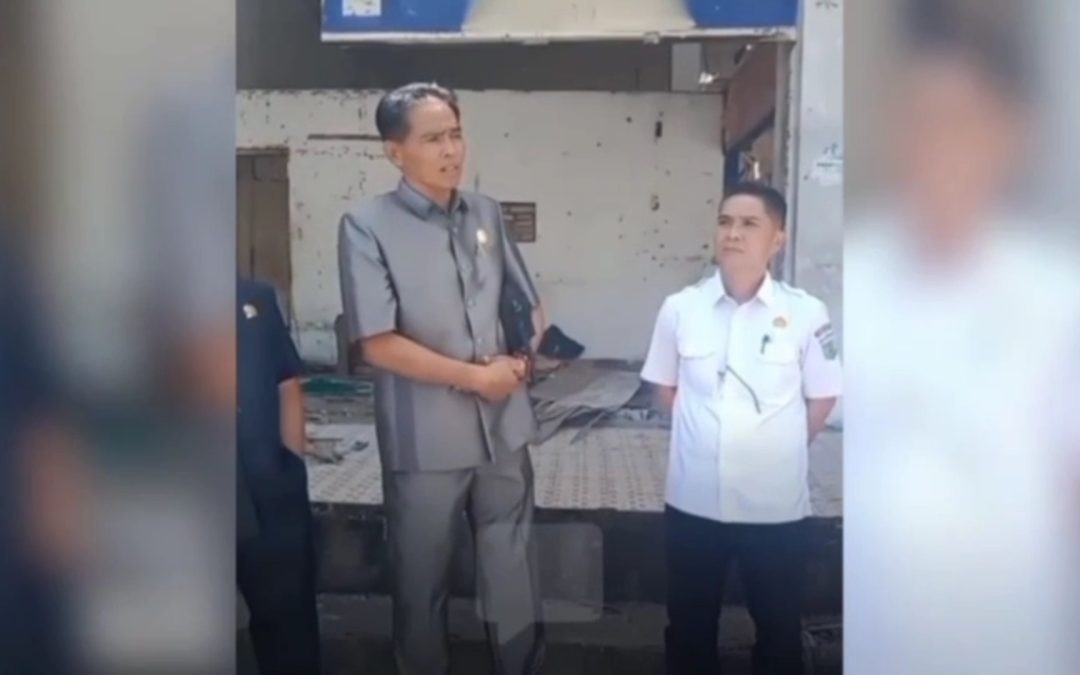 ANGGOTA DPRD SUNGAI PENUH DIDUGA LONTARKAN KATA KASAR SAAT SIDAK PASAR BERINGIN