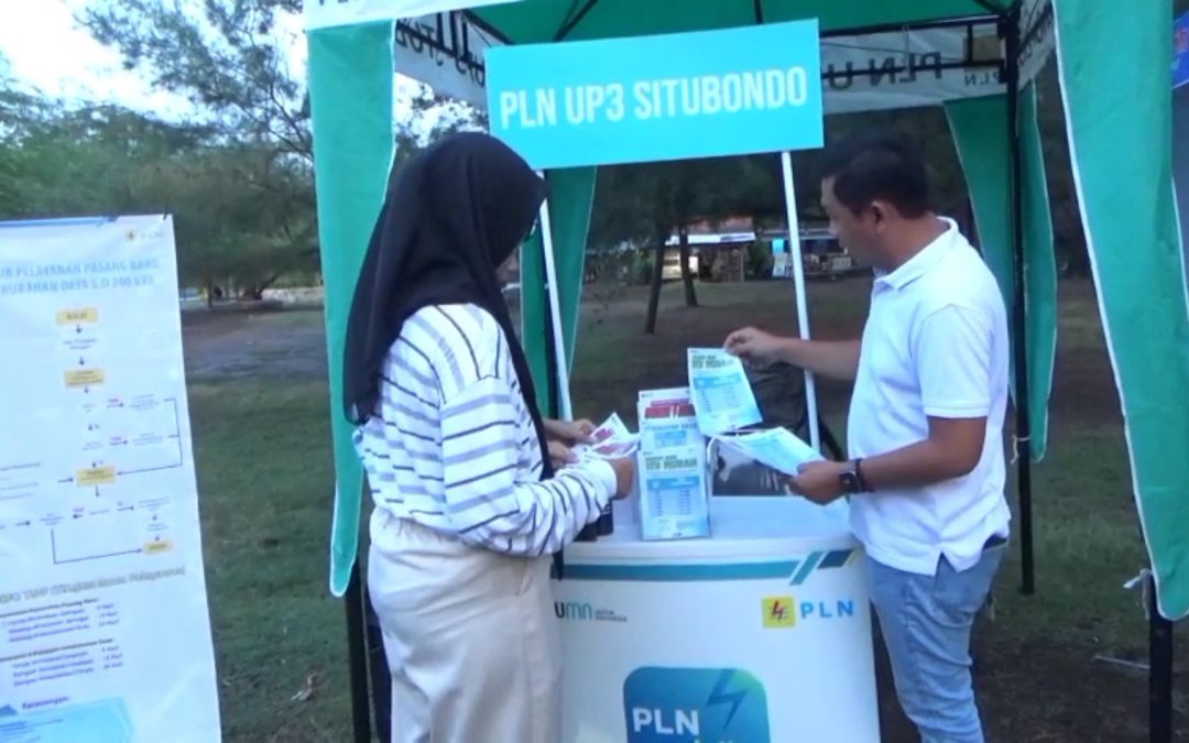 SAMBUT HARI PAHLAWAN PLN SITUBONDO SEBAR BROSUR DISKON 50% PELAKU UMKM DAN PENGUNJUNG WISATA JADI SASARAN UTAMA