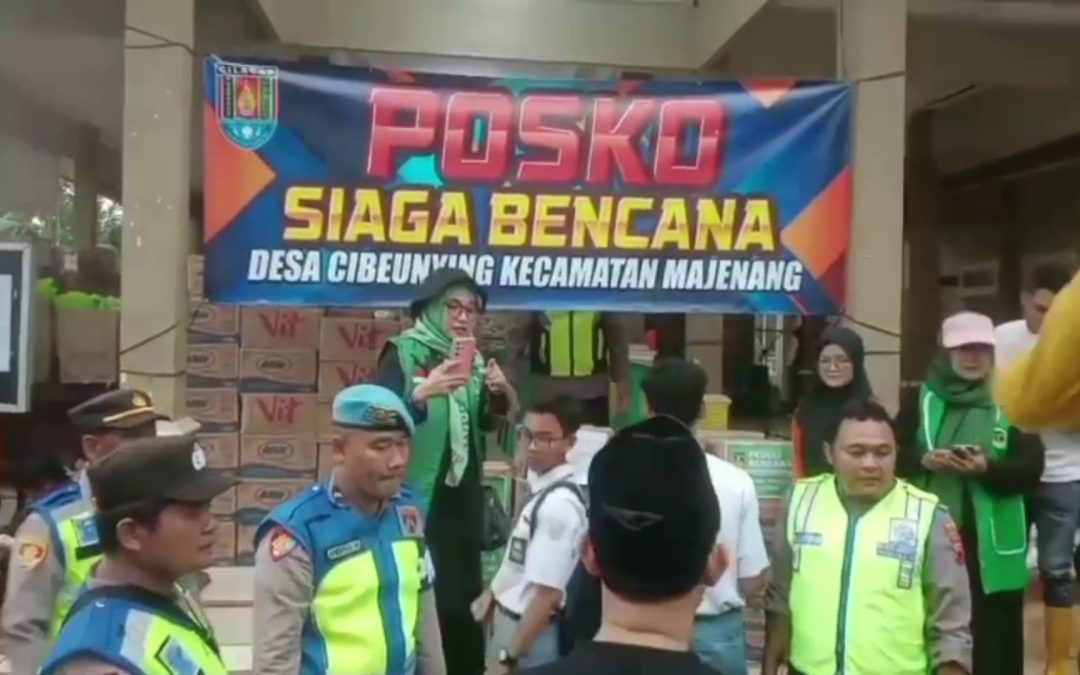 PEDULI KORBAN LONGSOR CIBEUNYING MAJENANG, DPW P3 JAWA TENGAH SALURKAN BANTUAN